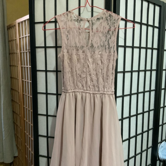 Lace chiffon dress - Picture 5 of 5